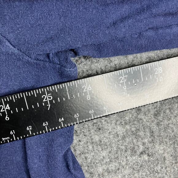 Polo Ralph Lauren T-Shirt Mens Size XL Navy Long Sleeve Crew Neck Logo Tee - Picture 4 of 8